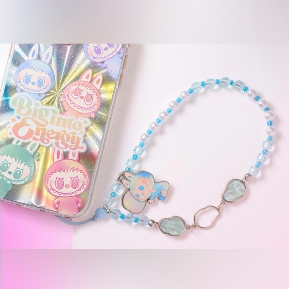 Authentic THE MONSTERS Big into Energy Series-Phone Charm Blind Box - HOPE